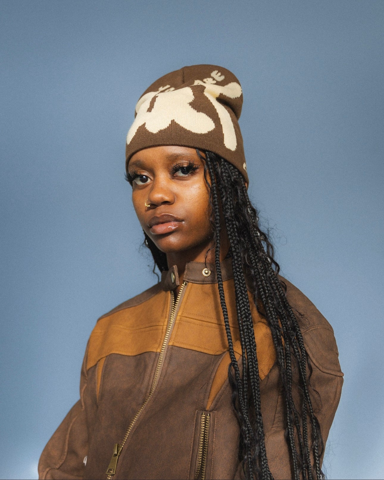 Mocha beanie