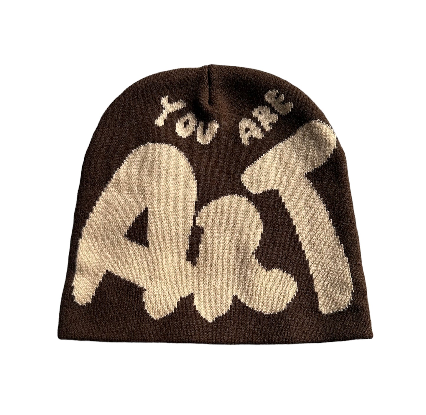 rosary moon◾︎ Bucktail Knit Beanie◾︎MOCHA Mocha beanie – ARTCZN