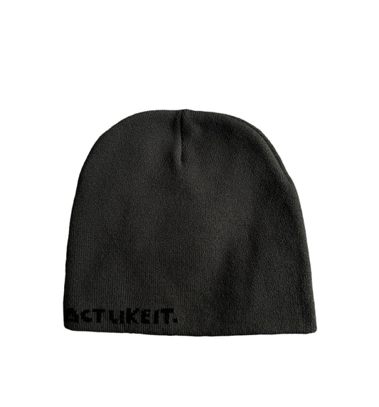 Charcoal beanie